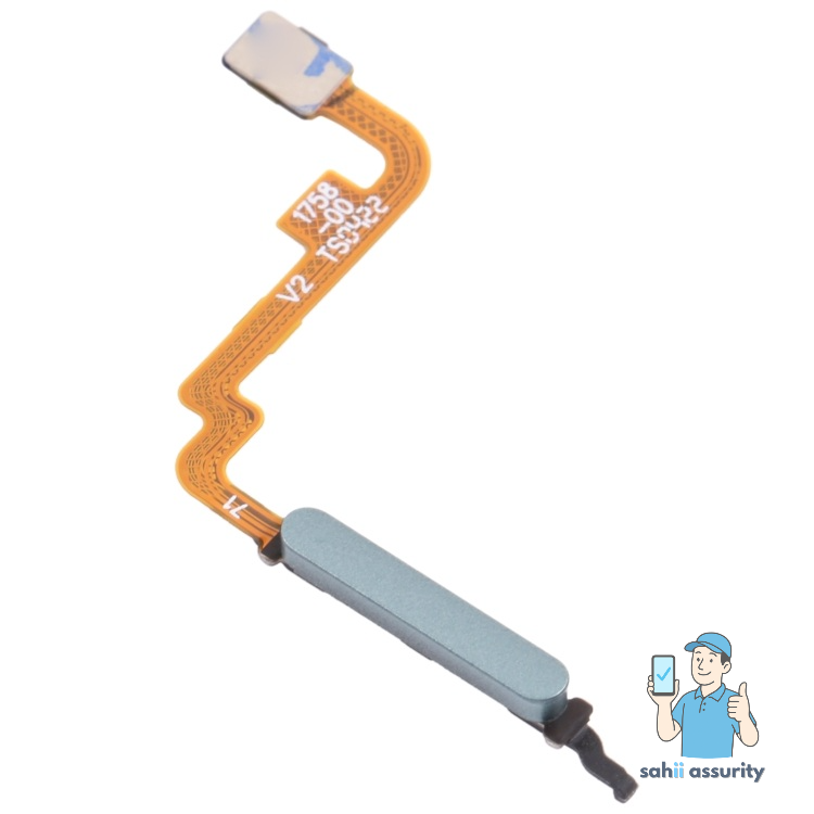 Fingerprint Sensor with Flex Cable for Xiaomi Redmi Note 10 Green